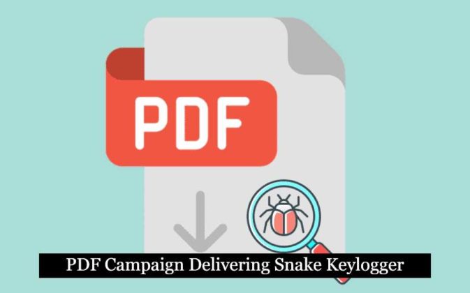 PDF Campaign Delivering Snake Keylogger - Security Investigation