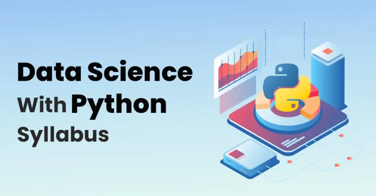 Data Science With Python Syllabus