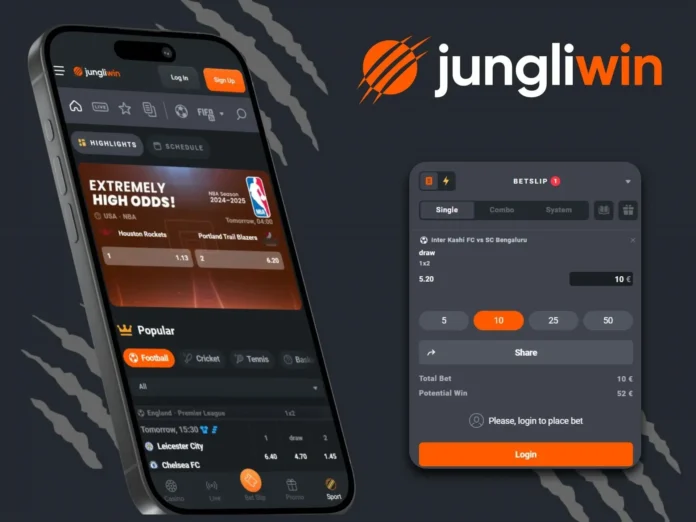 How to Place a Bet at JungliWin Platform via App?