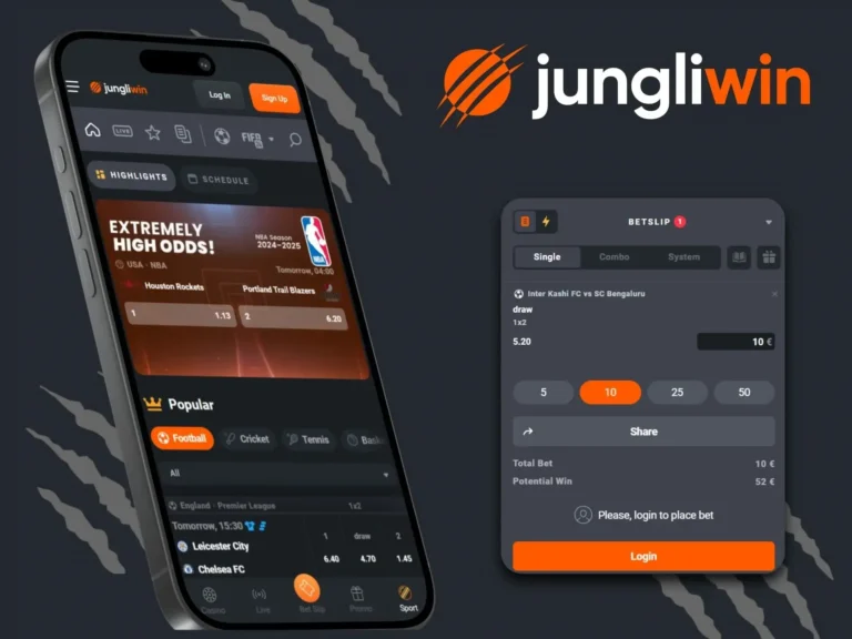 How to Place a Bet at JungliWin Platform via App?